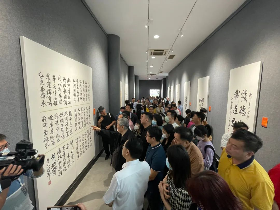 “守正扬清 踔厉求新——张同印师生书作展暨书法教育现状与发展研讨会”在广州美术学院举行__新快网